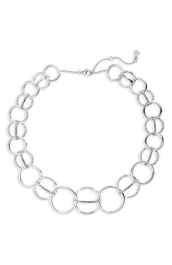 Women's Judith Jack Silver Sparkle Collar Necklace