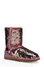 Women's Ugg Classic Short Sequin Boot M - Pink