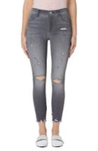 Women's J Brand Alana High Waist Crop Skinny Jeans - Grey