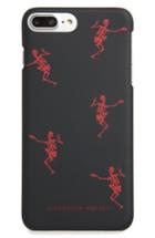 Alexander Mcqueen Dancing Skeleton Iphone 8 Case - Black