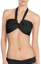 Women's Seafolly Halter Bikini Top Us / 8 Au - Black