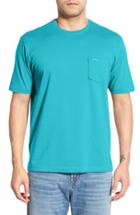 Men's Tommy Bahama 'new Bali Sky' Original Fit Crewneck Pocket T-shirt - Blue