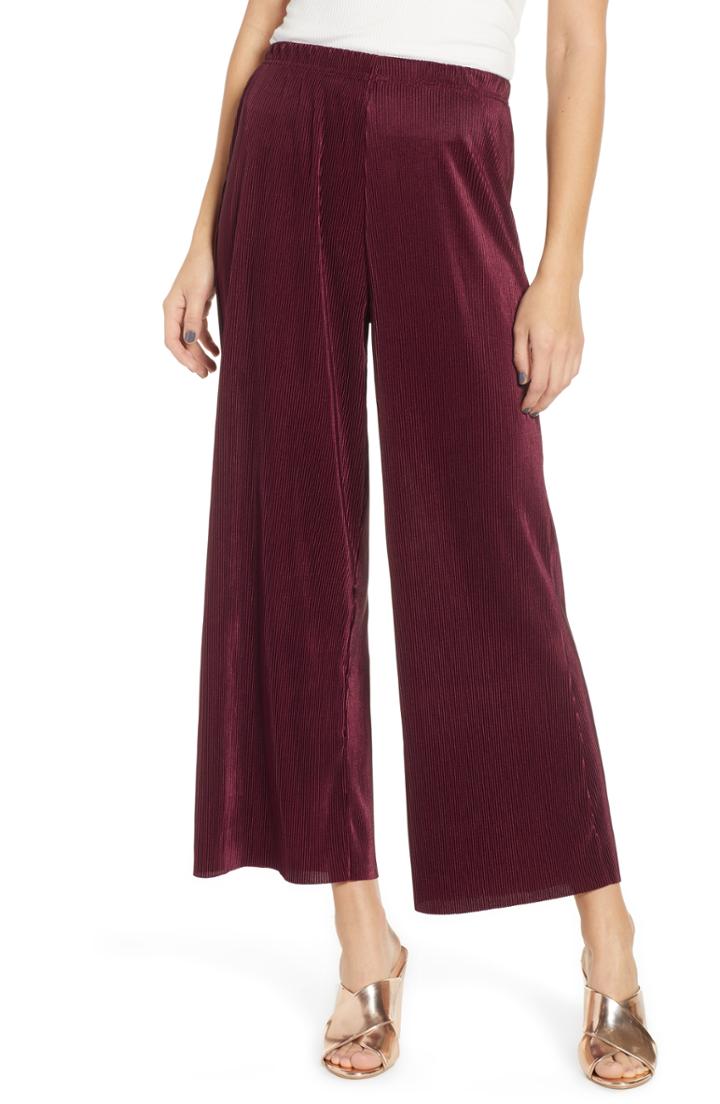 Women's The Fifth Label Relativity Slinky Rib Pants, Size - Purple