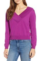 Women's Leith Double-v Pullover - Purple