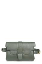 Senreve Aria Leather Belt Bag - Green