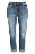 Women's Kut From The Kloth Amy Distressed Crop Jeans - Blue