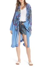 Women's Free People Dont Know Kimono /small - Blue