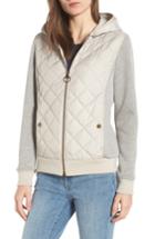 Women's Barbour Brimham Hybrid Jacket Us / 16 Uk - Ivory