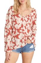 Women's Billabong Winding Roads Top - Red