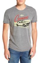 Men's Retro Brand Camaro Graphic T-shirt - Grey