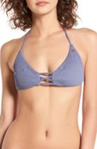 Women's O'neill Madelyn Triangle Bikini Top - Blue