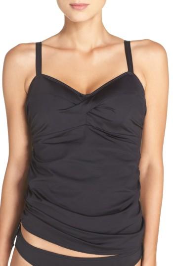 Women's Fantasie 'versailles' Underwire Tankini Top E/f (ddd/4d Us) - Black