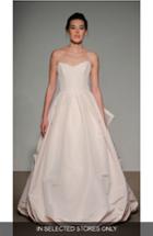 Women's Anna Maier Couture Cheri Bow Detail Strapless Faille Ballgown