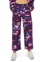 Women's Topshop Sonny Camouflage Corduroy Trousers