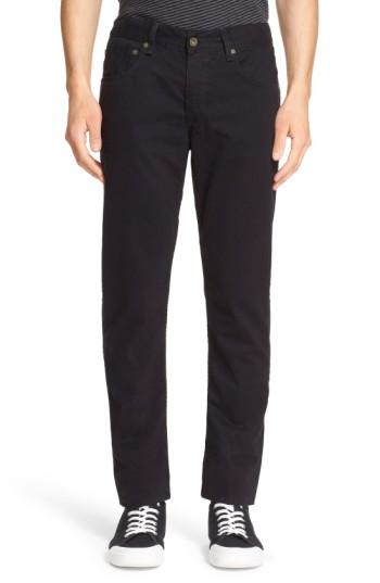 Men's Rag & Bone 'fit 2' Cotton Twill Pants - Black