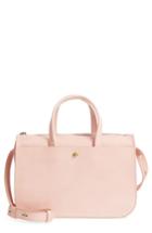 Madewell Montreal Leather Satchel - Pink