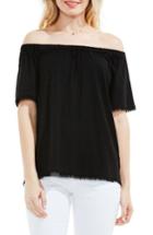 Women's Two By Vince Camuto Bobble Trim Off The Shoulder Top