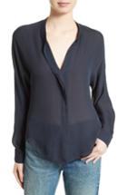 Women's Vince Sheer Silk Blouse