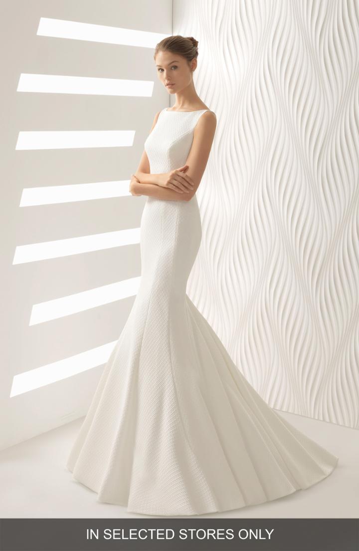Women's Rosa Clara Astral Mermaid Gown, Size In Store Only - Ivory