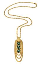 Women's Ben-amun Long Stone Pendant Necklace