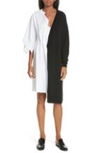 Women's Ji Oh Half Sweater Shirtdress - White