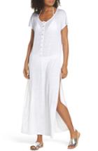 Women's Leith Henley Cover-up Maxi Dress - White
