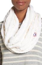 Women's Canada Goose Chunky Cable Wool Snood, Size - White