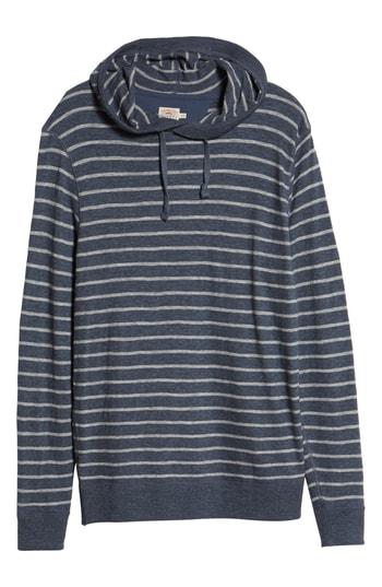 Men's Faherty Stripe Slub Hoodie