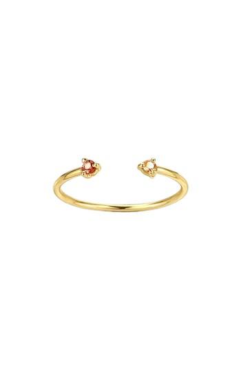 Women's Wwake Counting Collection Two-step Tourmaline & Sunstone Ring