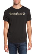 Men's Timberland Dunston River Camo Logo T-shirt - Black