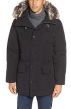Men's Michael Kors Faux Fur Trim Down & Feather Fill Snorkel Parka