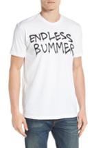 Men's Palmercash Endless Bummer Graphic T-shirt - White