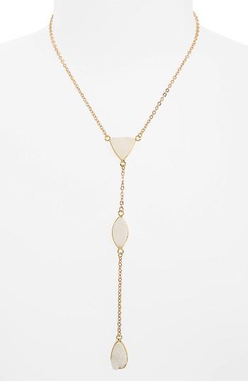 Women's Panacea Drusy Y-necklace