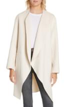 Women's Nordstrom Signature Double Face Wool & Cashmere Coat - Beige