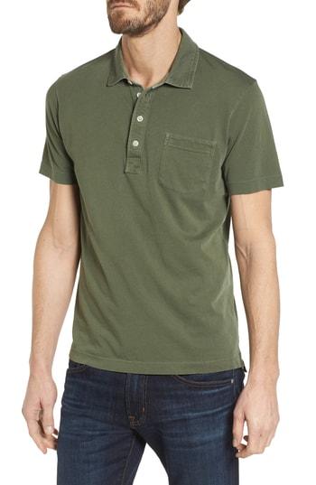 Men's Billy Reid Pensacola Gd Slim Fit Polo - Green