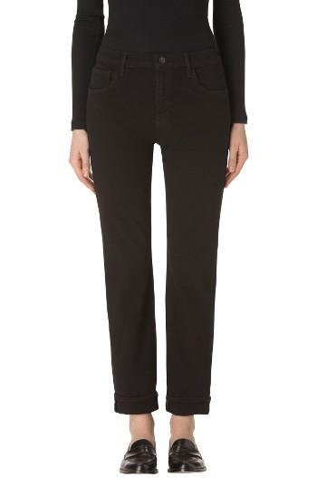 Women's J Brand Johnny Boyfriend Jeans - Black