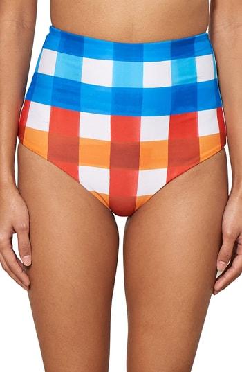 Women's Mara Hoffman Lydia High Waist Bikini Bottoms