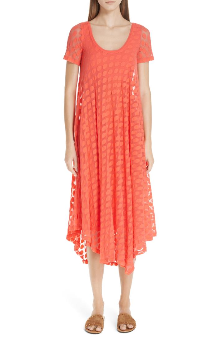 Women's Fuzzi Dot Tulle Dress - White