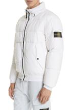 Men's Stone Island Down Jacket, Size - White