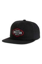 Men's Brixton Oakland Snapback Cap - Black