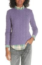 Women's Polo Ralph Lauren Cable Knit Cotton Sweater