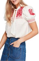 Women's Free People Dreaming About You Top - White