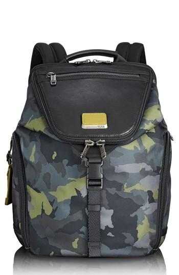 Men's Tumi Alpha Bravo - Willow Backpack - Green