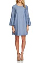 Women's 1.state Bell Sleeve Chambray Dress