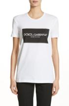 Women's Dolce & Gabbana Classic Logo Tee Us / 36 It - White