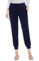 Women's Vince Camuto Twill Jogger Pants - Blue