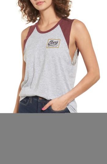 Women's Obey Pub Script Tank