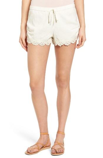 Women's Roxy Love Lace Trim Shorts