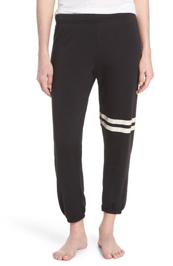 Women's Michael Lauren Nate Crop Sweatpants - Black