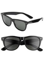 Men's Ray-ban 'classic Wayfarer' 50mm Polarized Sunglasses - Black/ Green P